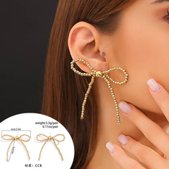 Bow earrings