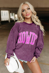 Howdy shirts crew neck sweatshirts pullover tops