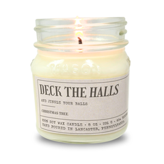 Deck The Halls - Funny Candle 8oz Soy Wax