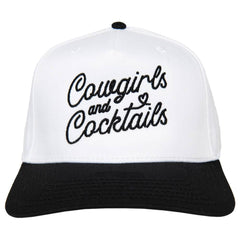 Cowgirls and Cocktails Two-Toned Wholesale Vintage Hat