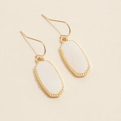 Druzy Stone Dangling Earrings