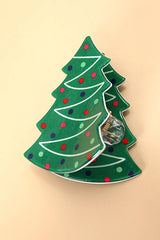 CHRISTMAS TREE SANTA SNOWMAN HAIR CLAW CLIPS | 40H821